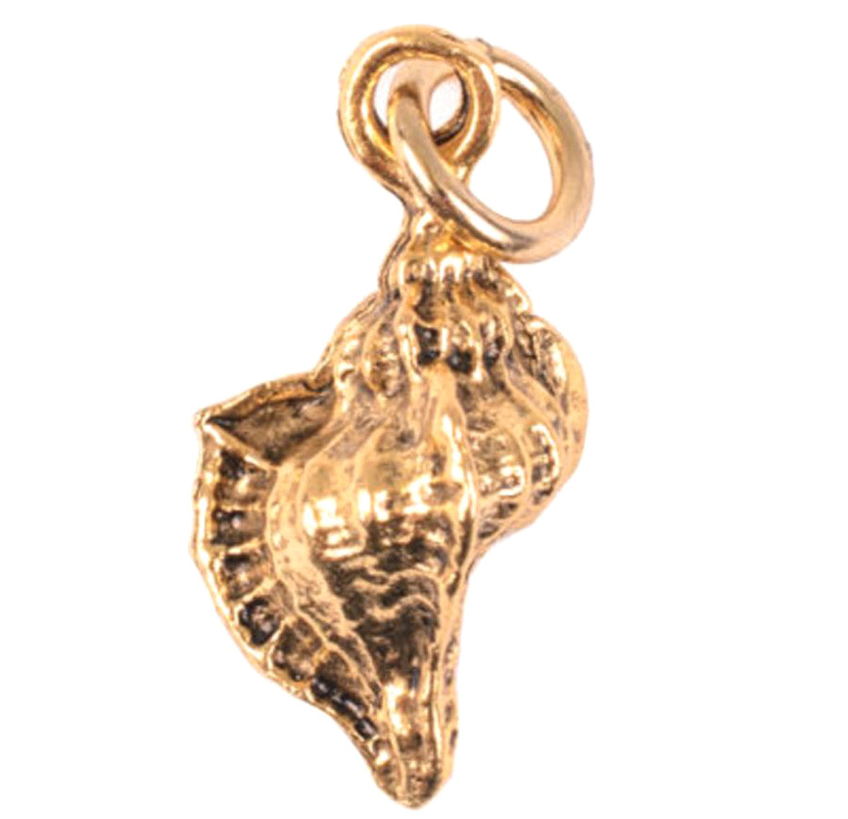 Charm Gold Conch Shell