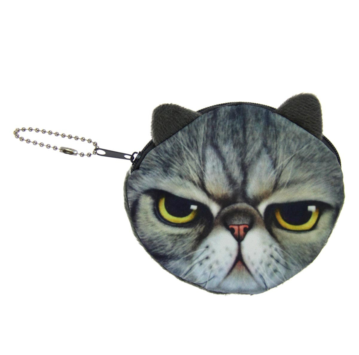 Animal Coin Purse - Angry Cat