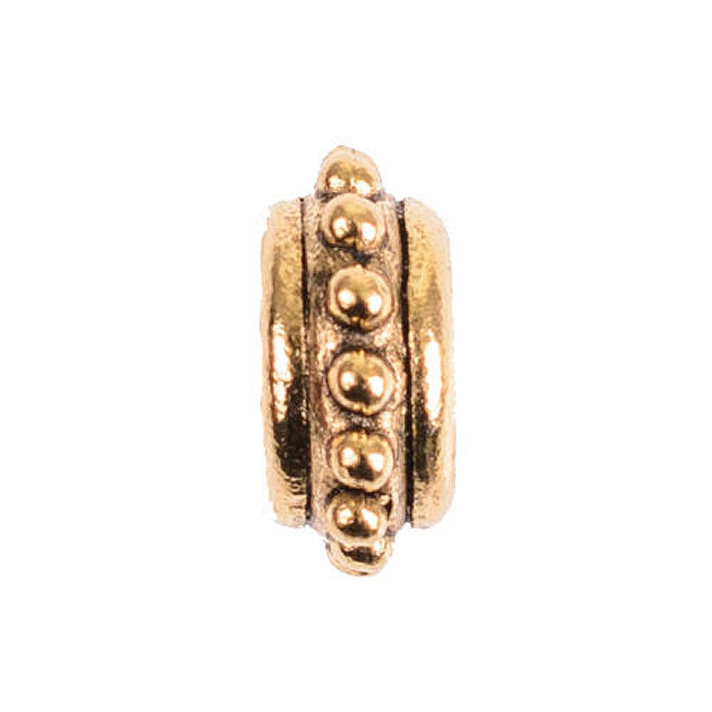 Charm Beaded Spacer Gold