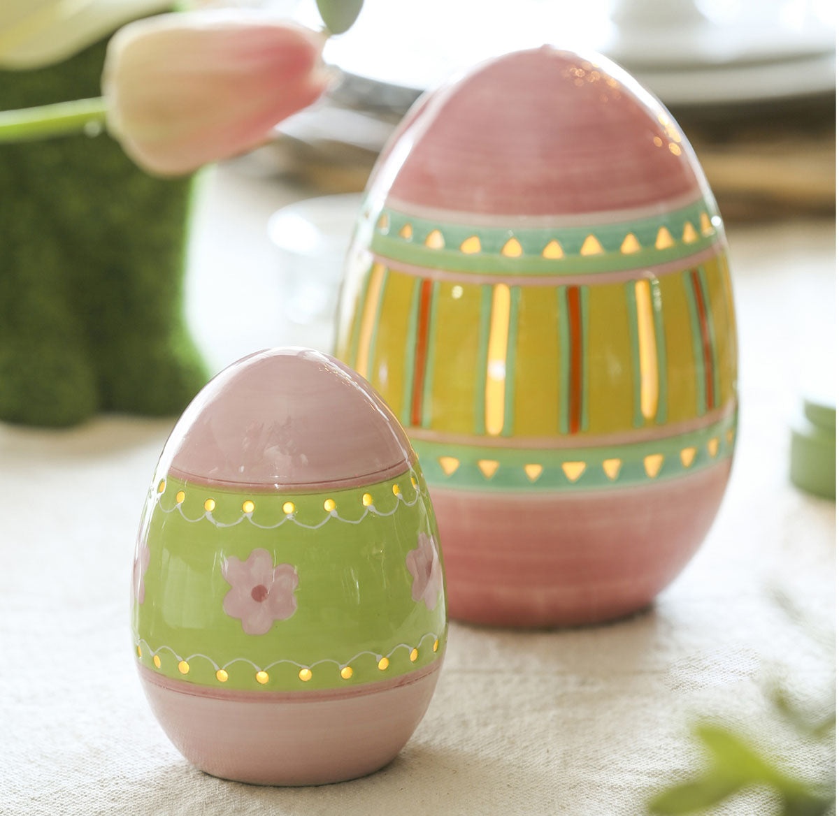 Easter Eggs (LED, set of 2)