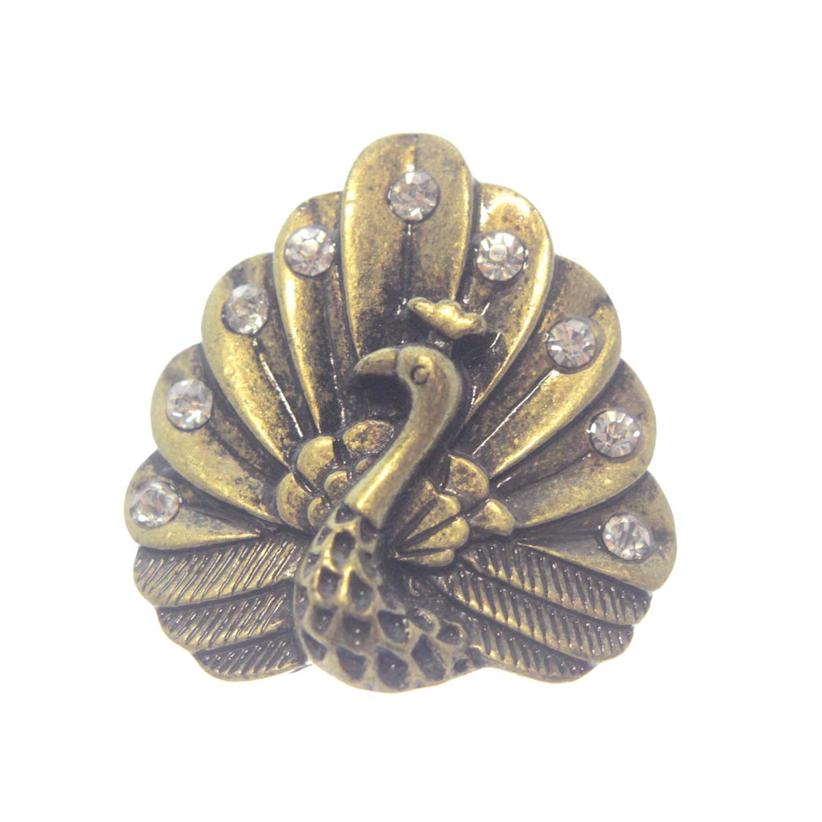 Peacock Ring Bronze