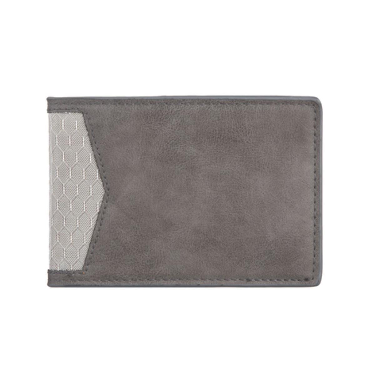 RFID Steel Style Wallet - Gray
