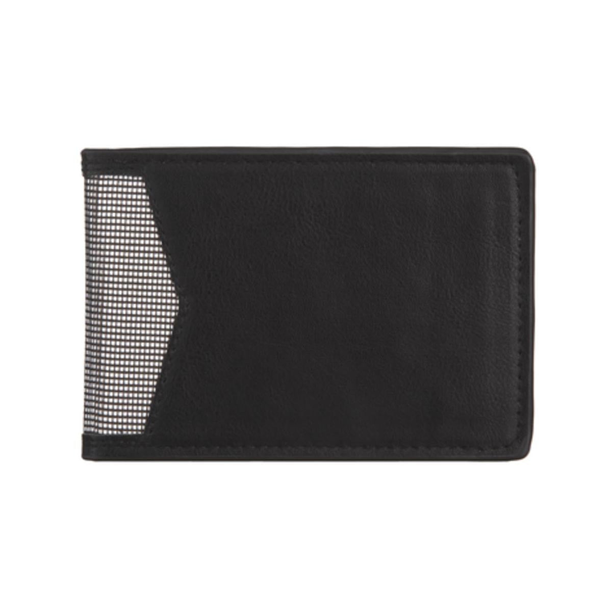 RFID Steel Style Wallet - Black