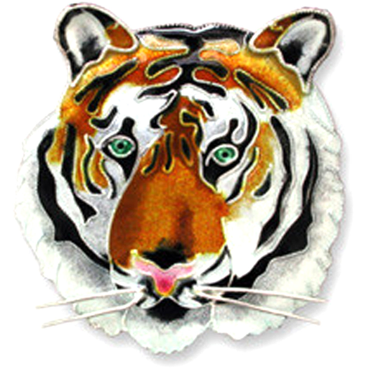 Tiger Necklace Sterling Silver