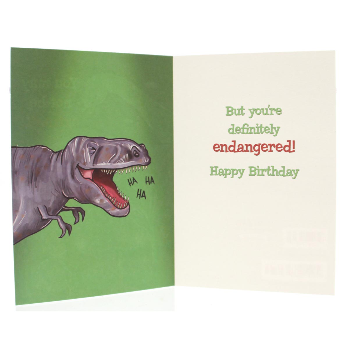 Birthday Card: You may not be extinct
