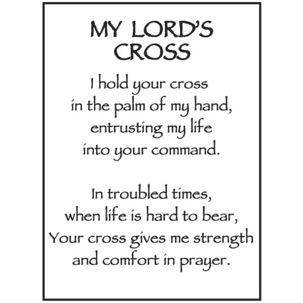 "My Lord's Cross" Token