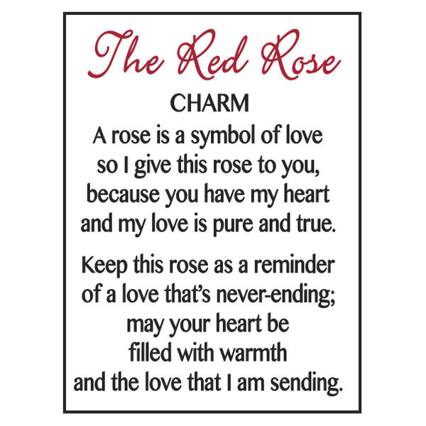 The Red Rose Charms