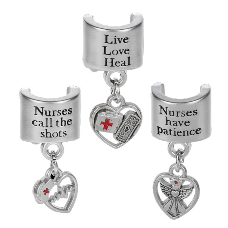 Stethoscope Charms, 3 designs