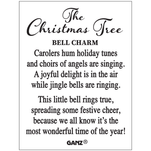 The Christmas Tree Bell Charms