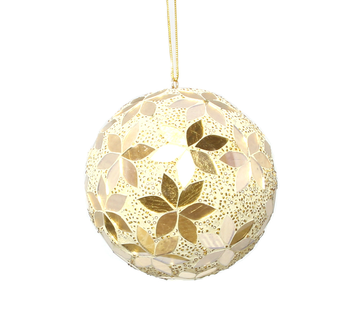 Gold Ball Ornament, 3 Designs