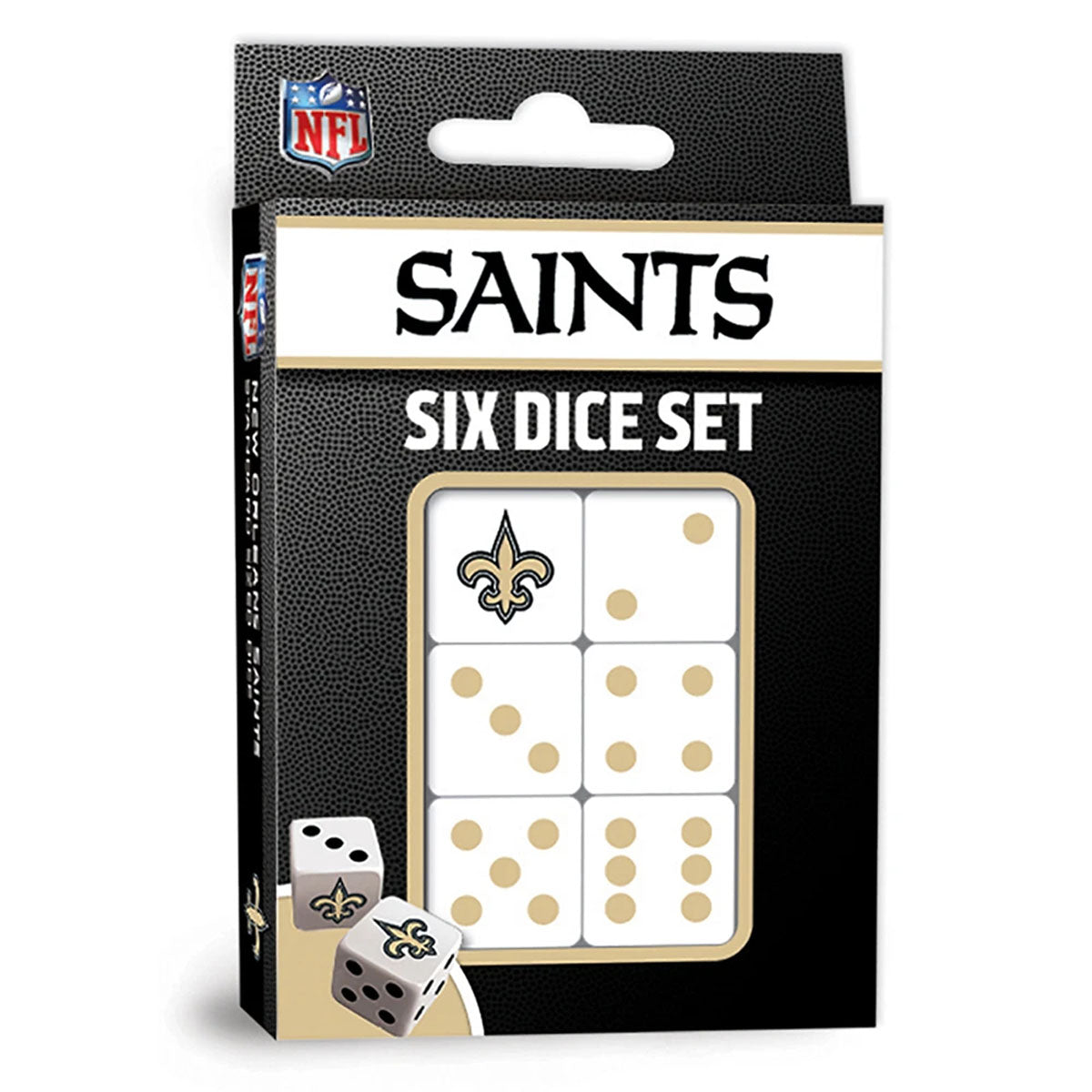 New Orleans Saints Six Dice Set