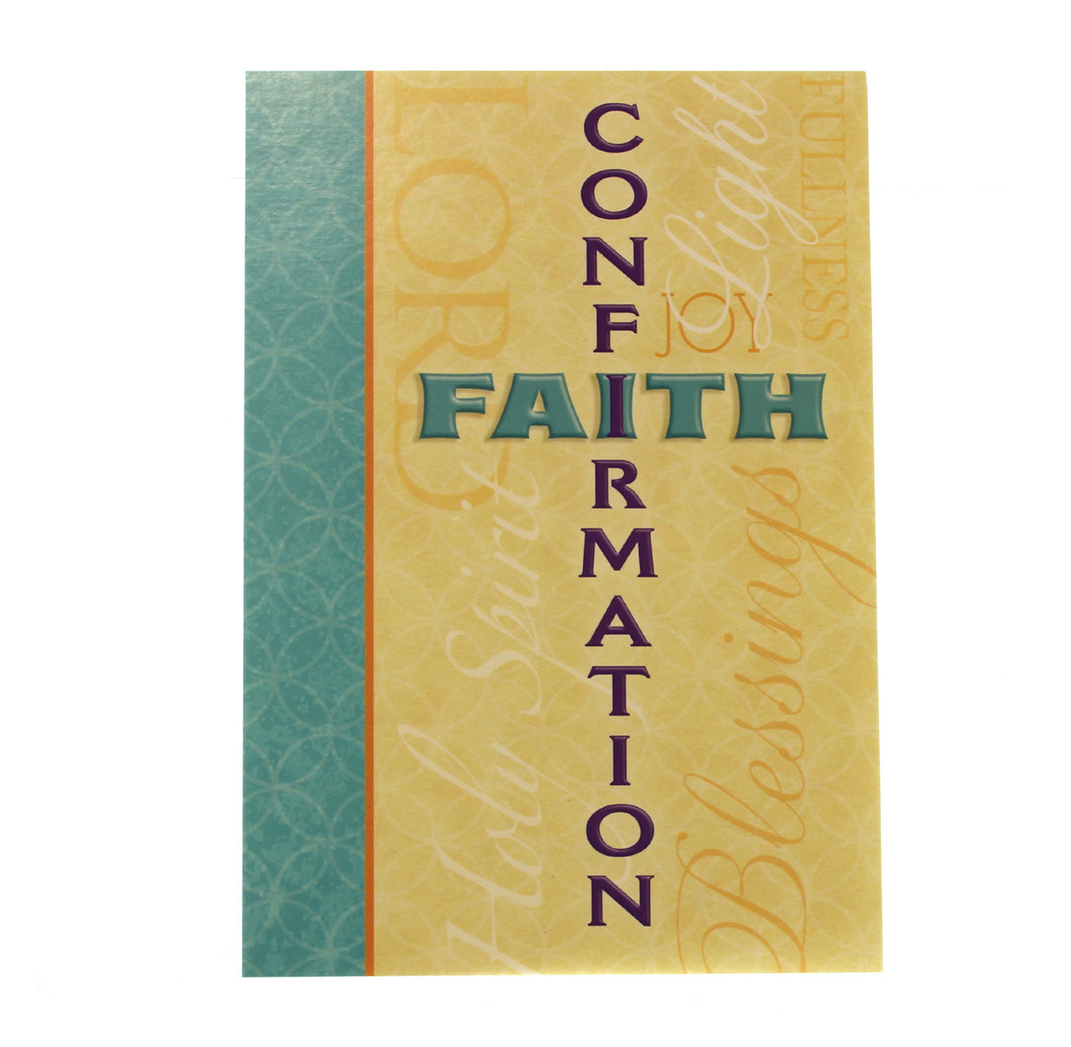 Confirmation Card: Confirmation/Faith (in shape of cross)