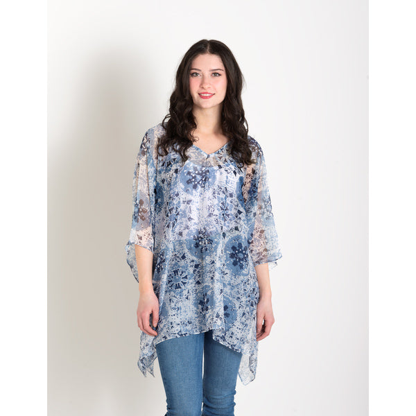 Simply Noelle Medallion Top, 2 color choices