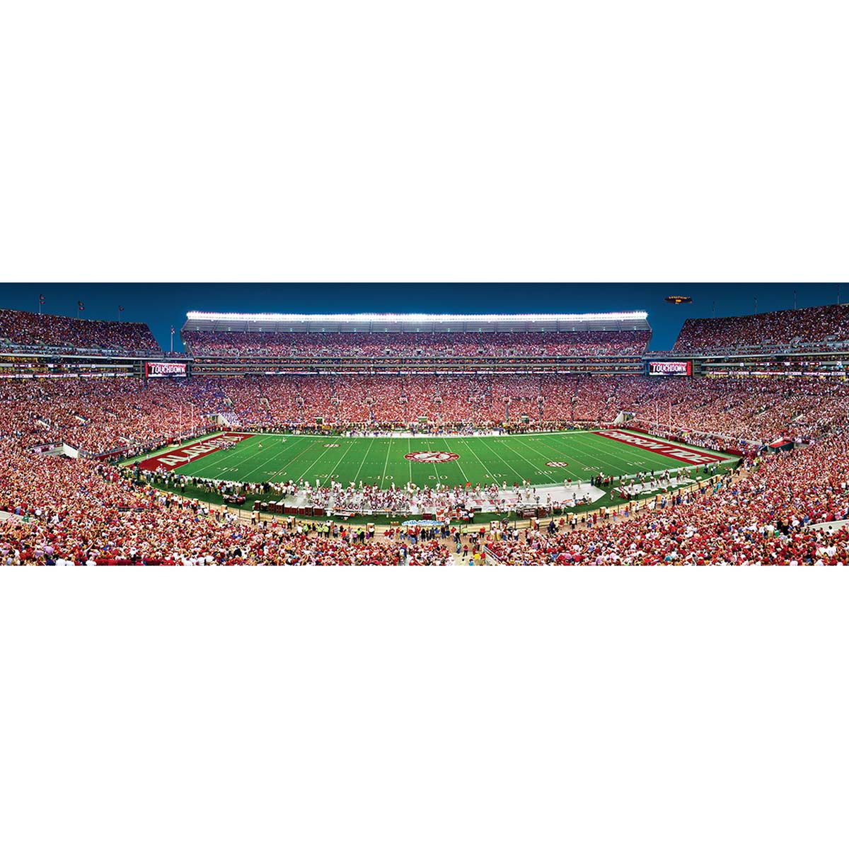 Alabama Crimson Tide 1000 piece Stadium Panoramic Jigsaw Puzzle