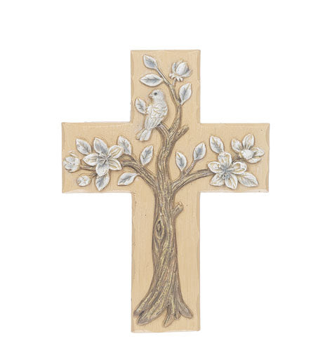 Tree of Faith - Cross Figurine w/a Dove