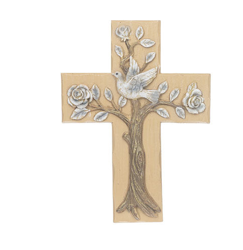 Tree of Faith - Cross Figurine w/a Dove