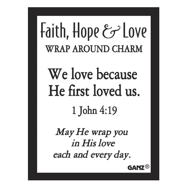 Faith, Love, & Hope Charm