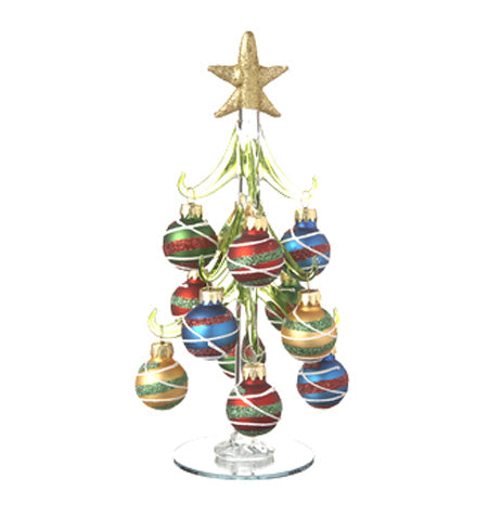 Christmas Tree & 12 Ornaments (Small)
