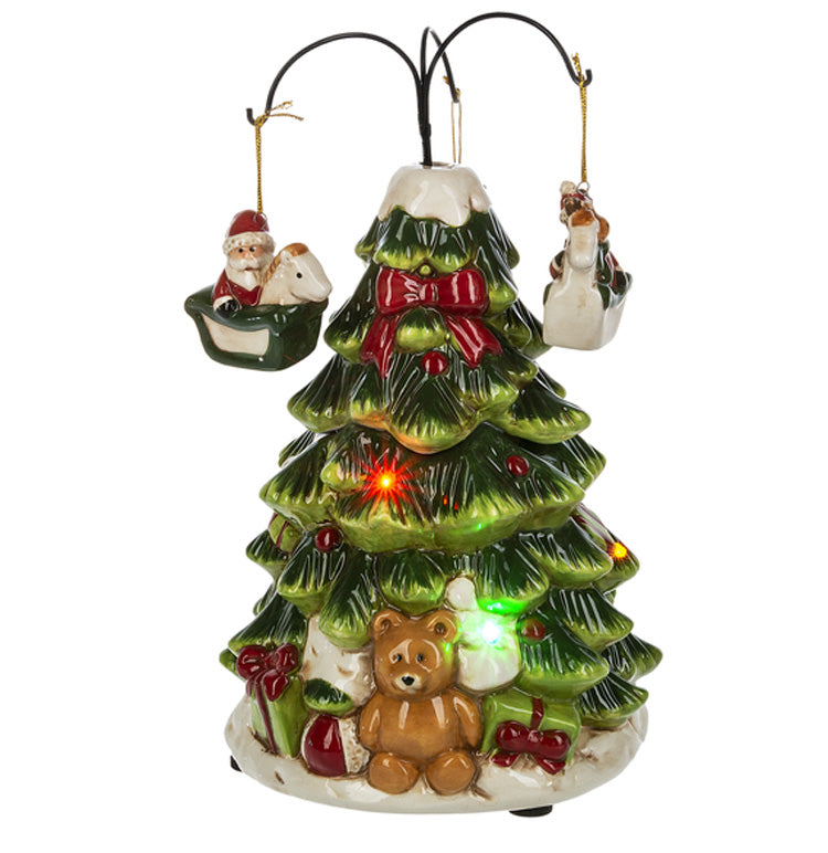 Christmas Tree Light Up Musical Figurine