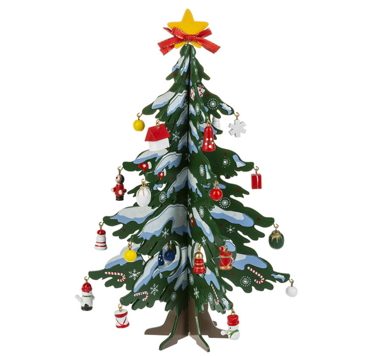 Christmas Tree with Mini Ornaments (S/L)