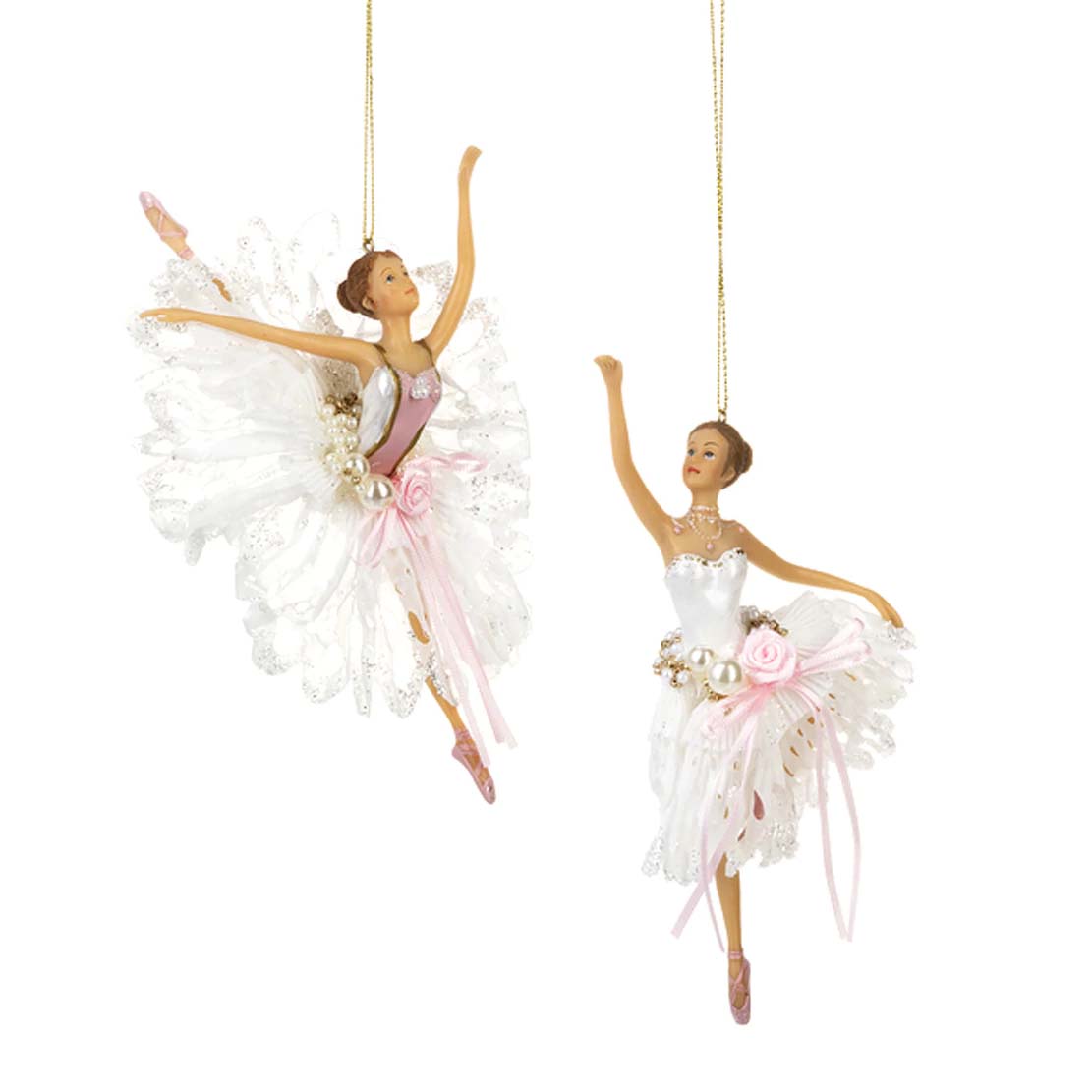 Beautiful Ballerina Ornament (2 Poses)