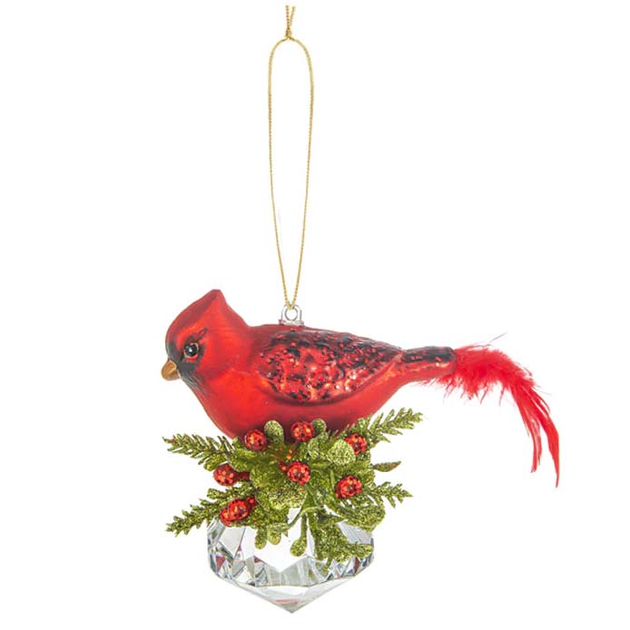 Teeny Jewel Cardinal Ornament