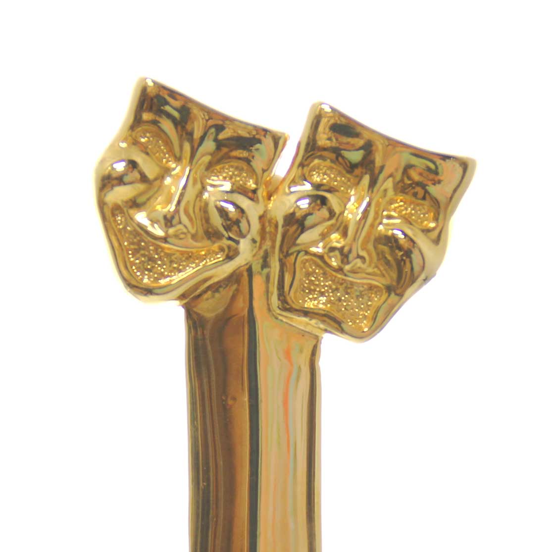 Comedy & Tragedy Letter Opener Gold