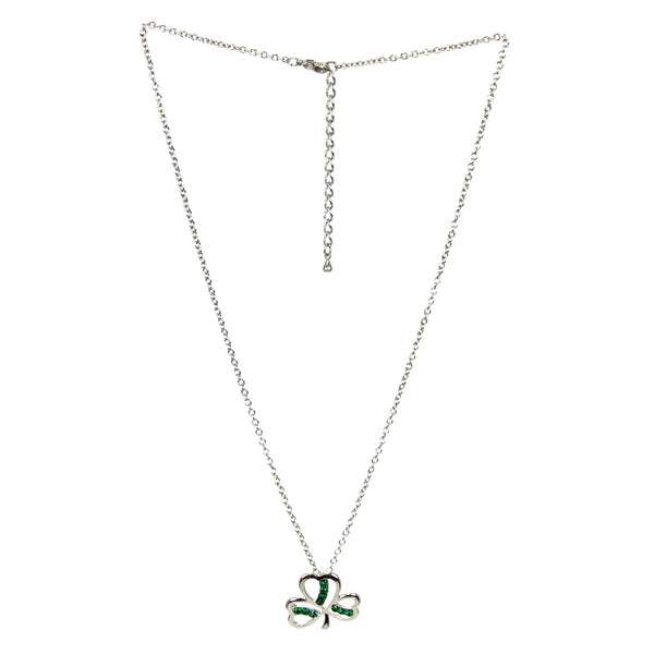 St. Patrick's Day Shamrock Necklace
