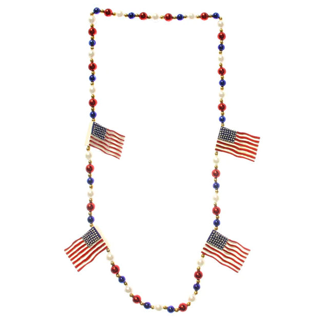 USA Flag Beads