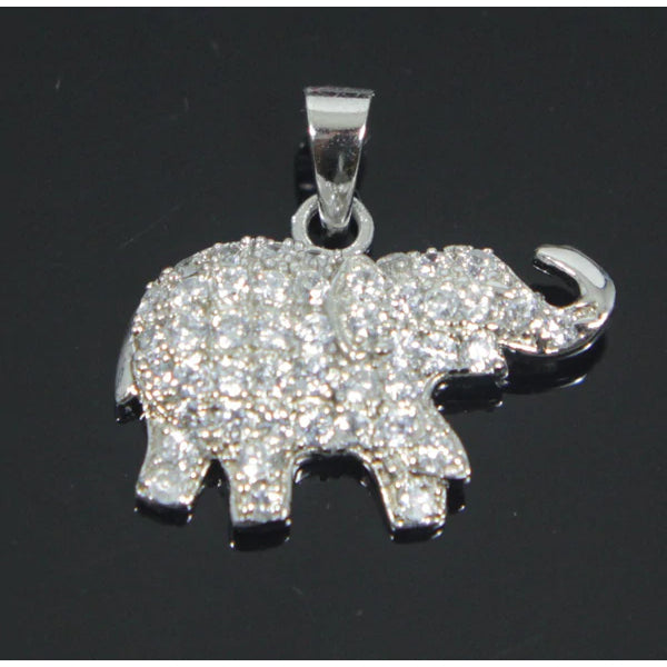 Elephant Pendant Sterling Silver
