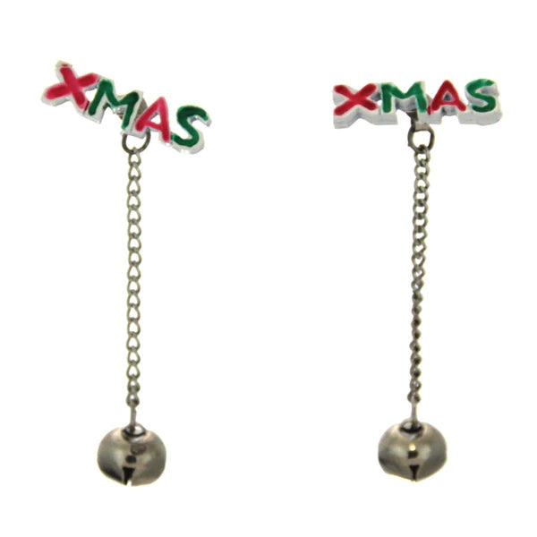 Christmas Earrings with Bells