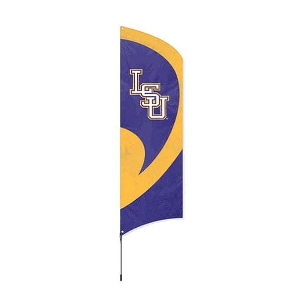 Tall Team Flag LSU