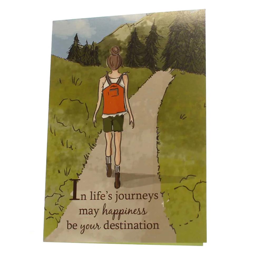 Birthday Card: In life's journeys..."