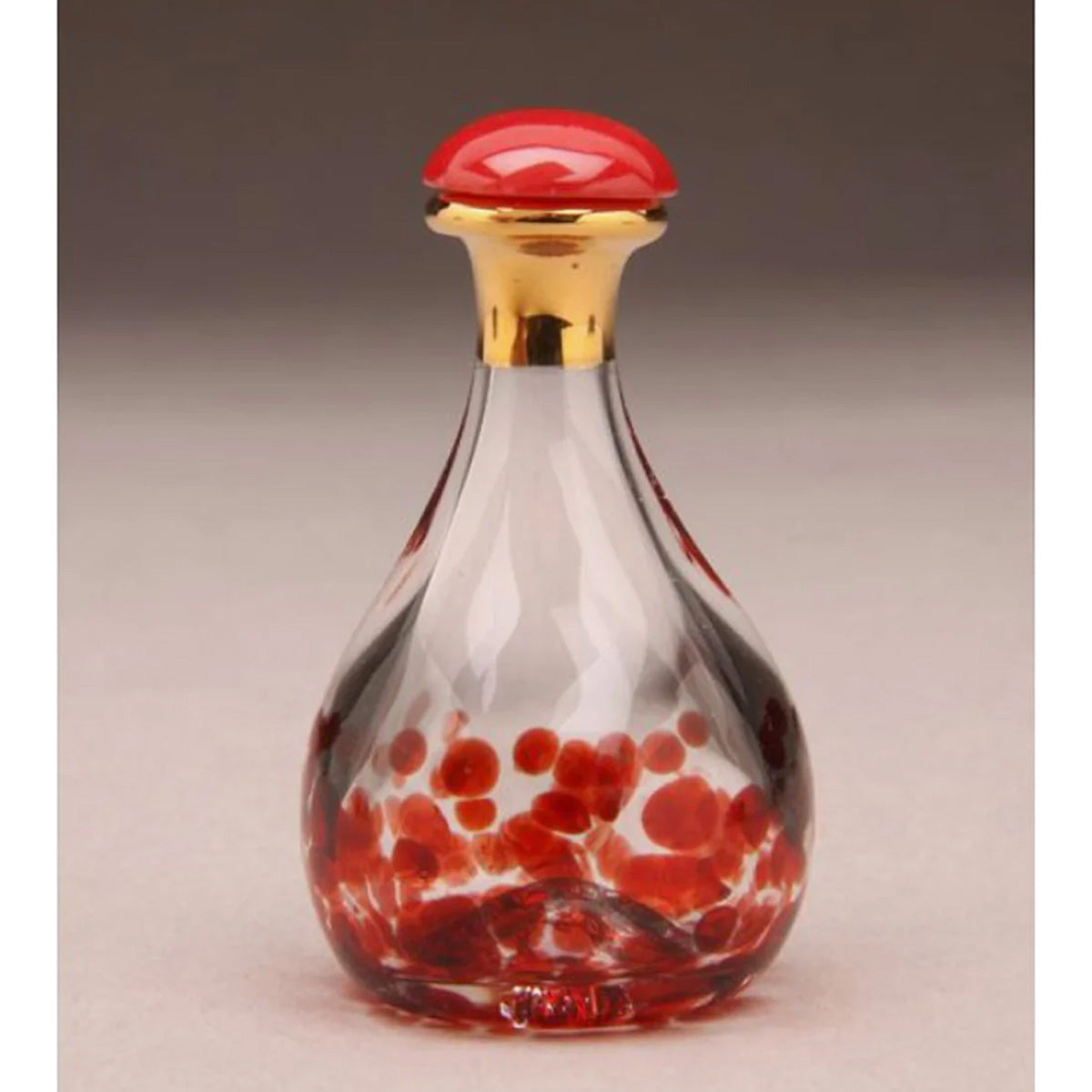 Tear Bottle Red Contemporary