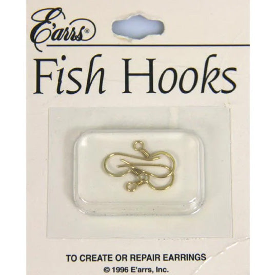 Fish Hooks Gold