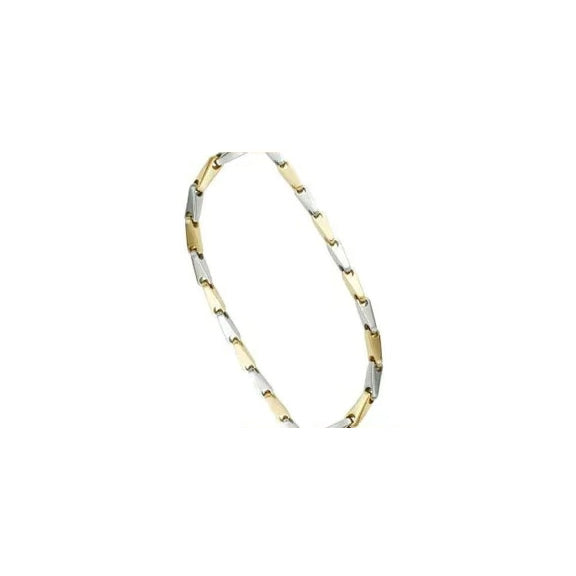 Stainless Steel Necklace 24" Gold PVD